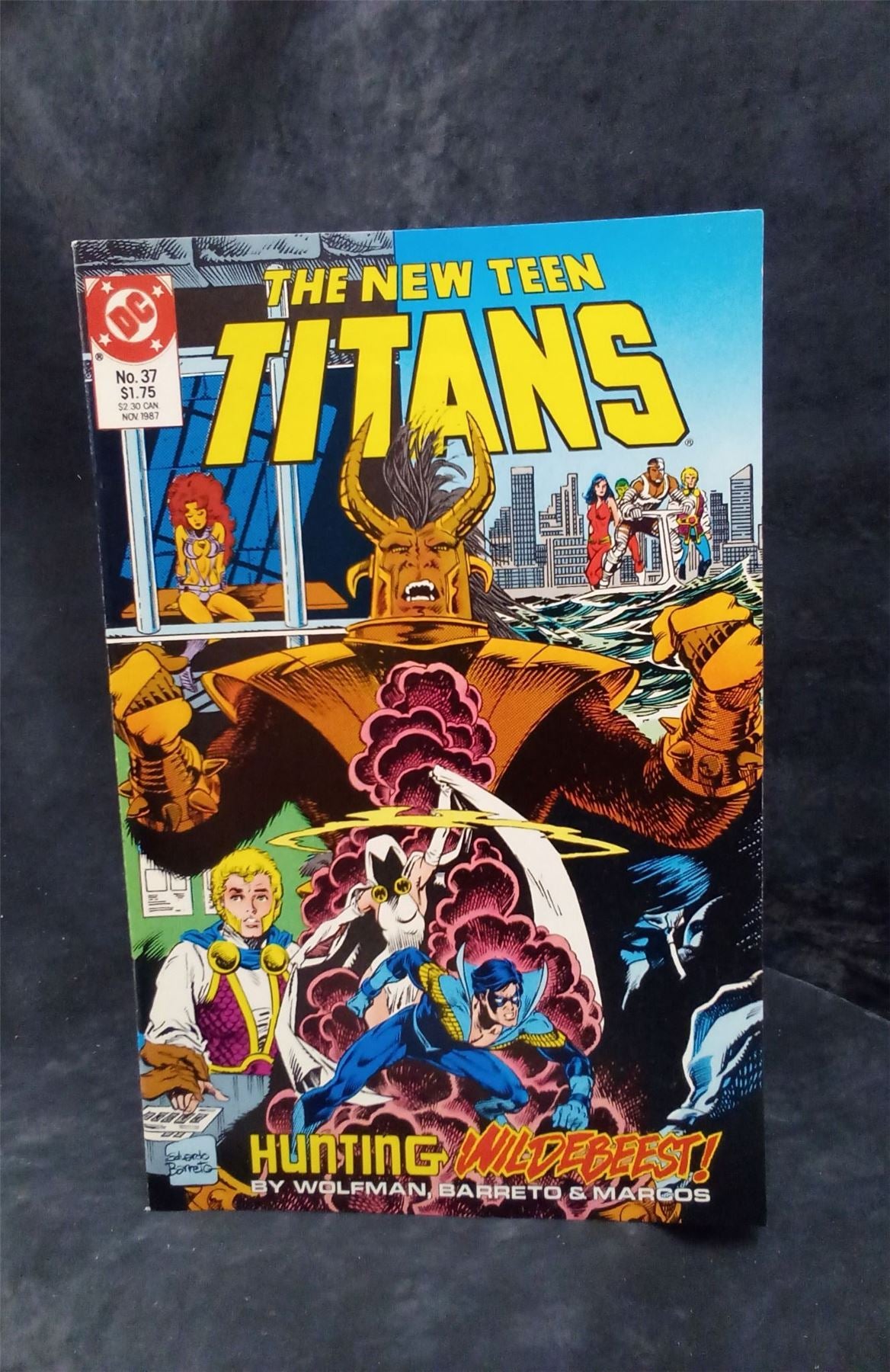 The New Teen Titans #37 1987 DC Comics Comic Book