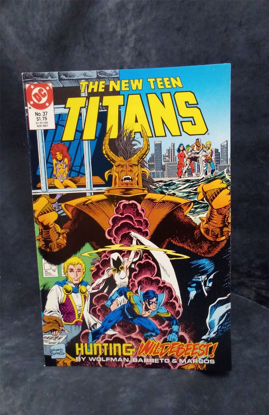 The New Teen Titans #37 1987 DC Comics Comic Book