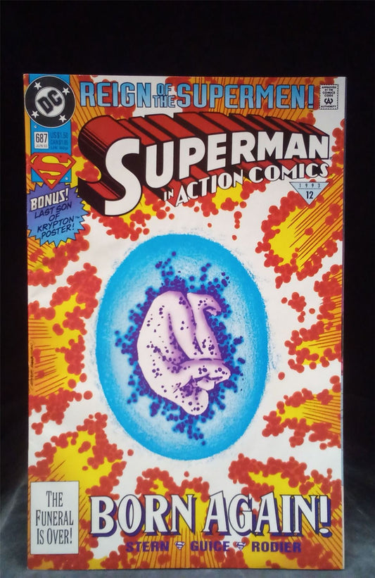 Action Comics #687 1993 DC Comics Comic Book