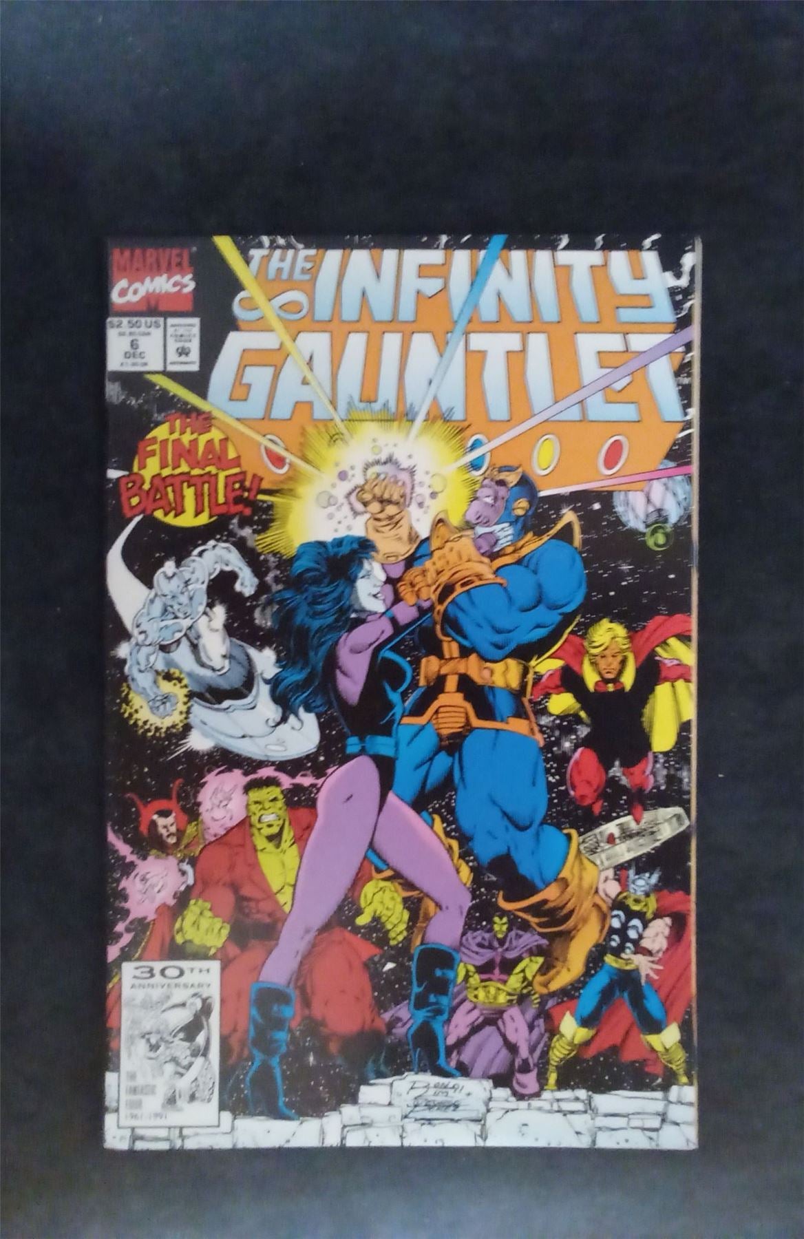The Infinity Gauntlet #6 1991 marvel Comic Book