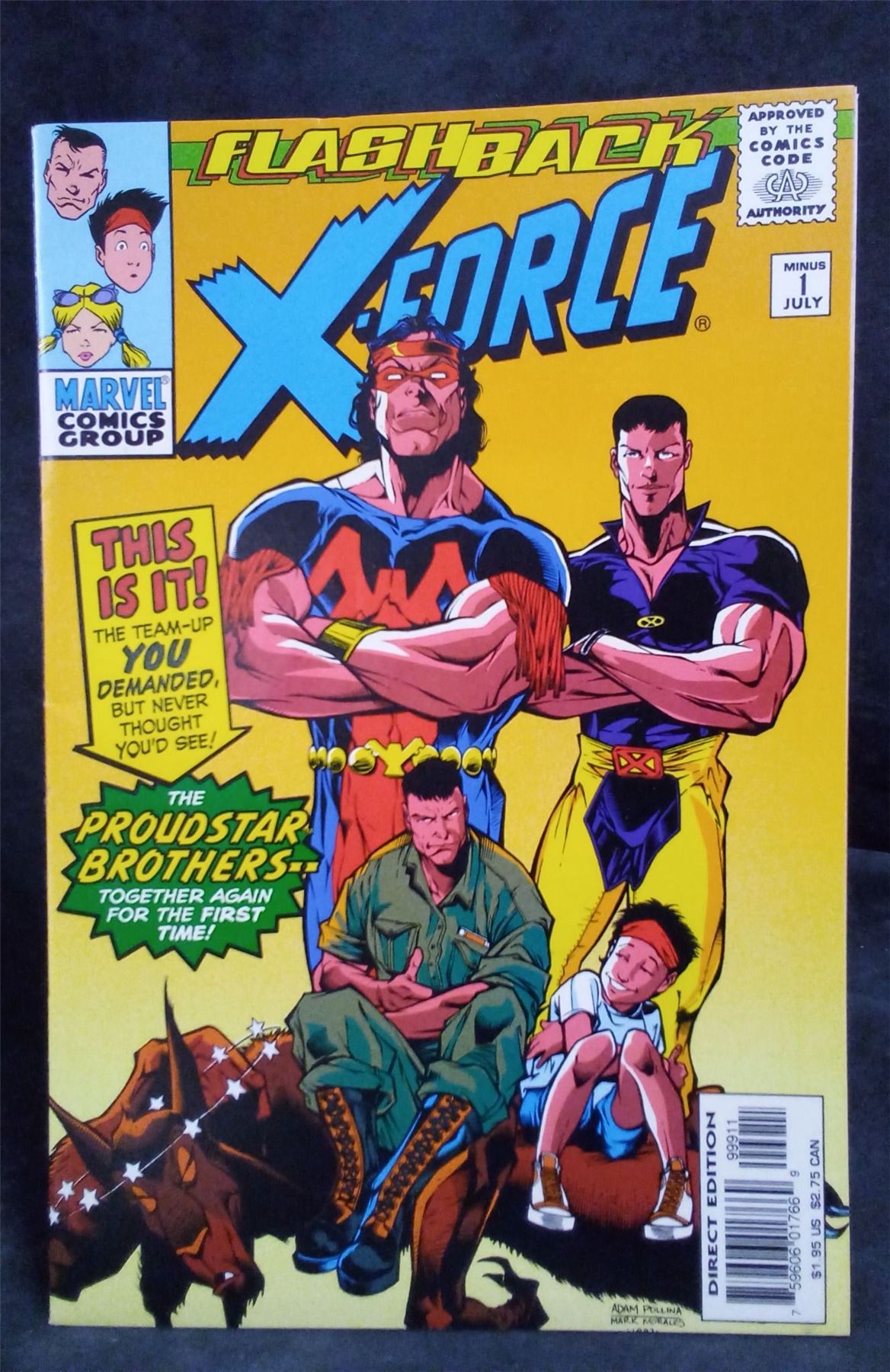 X-Force #-1 1997 Marvel Comics Comic Book