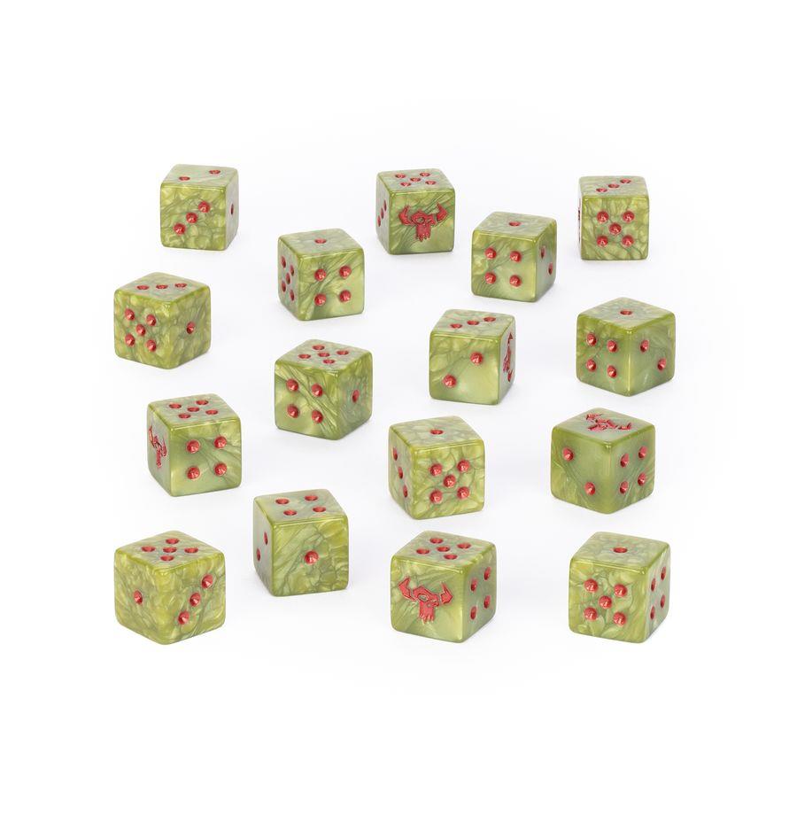 Warhammer 40k- Orks Dice 50-05 by Games Workshop