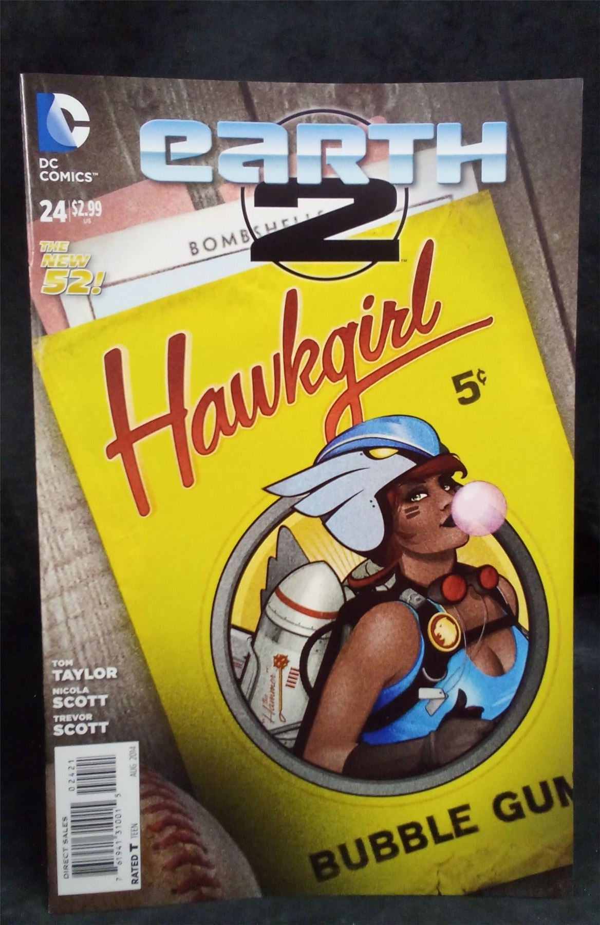 Earth 2 #24 Variant Cover 2014 DC Comics Comic Book