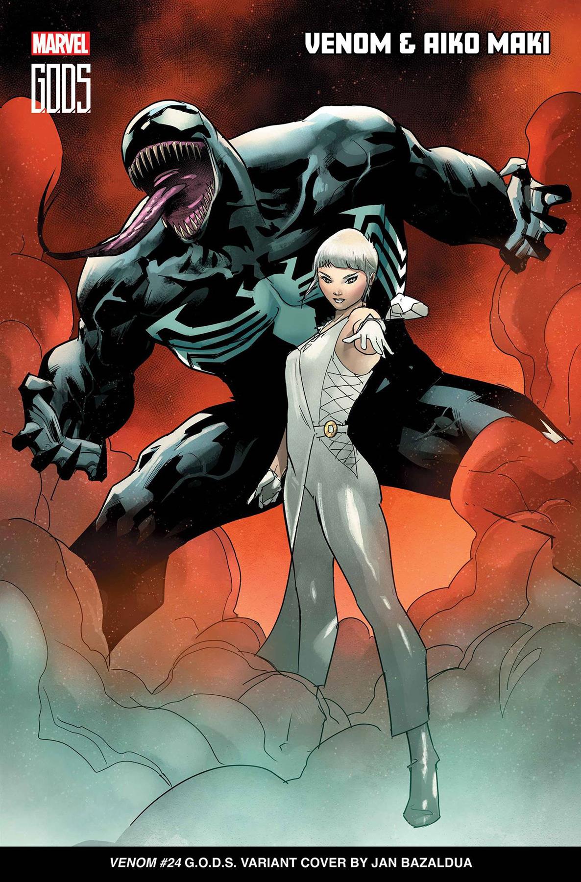 Venom #24 Jan Bazaldua Gods Var (Jan Bazaldua Gods Var) Marvel Prh Comic Book 2023
