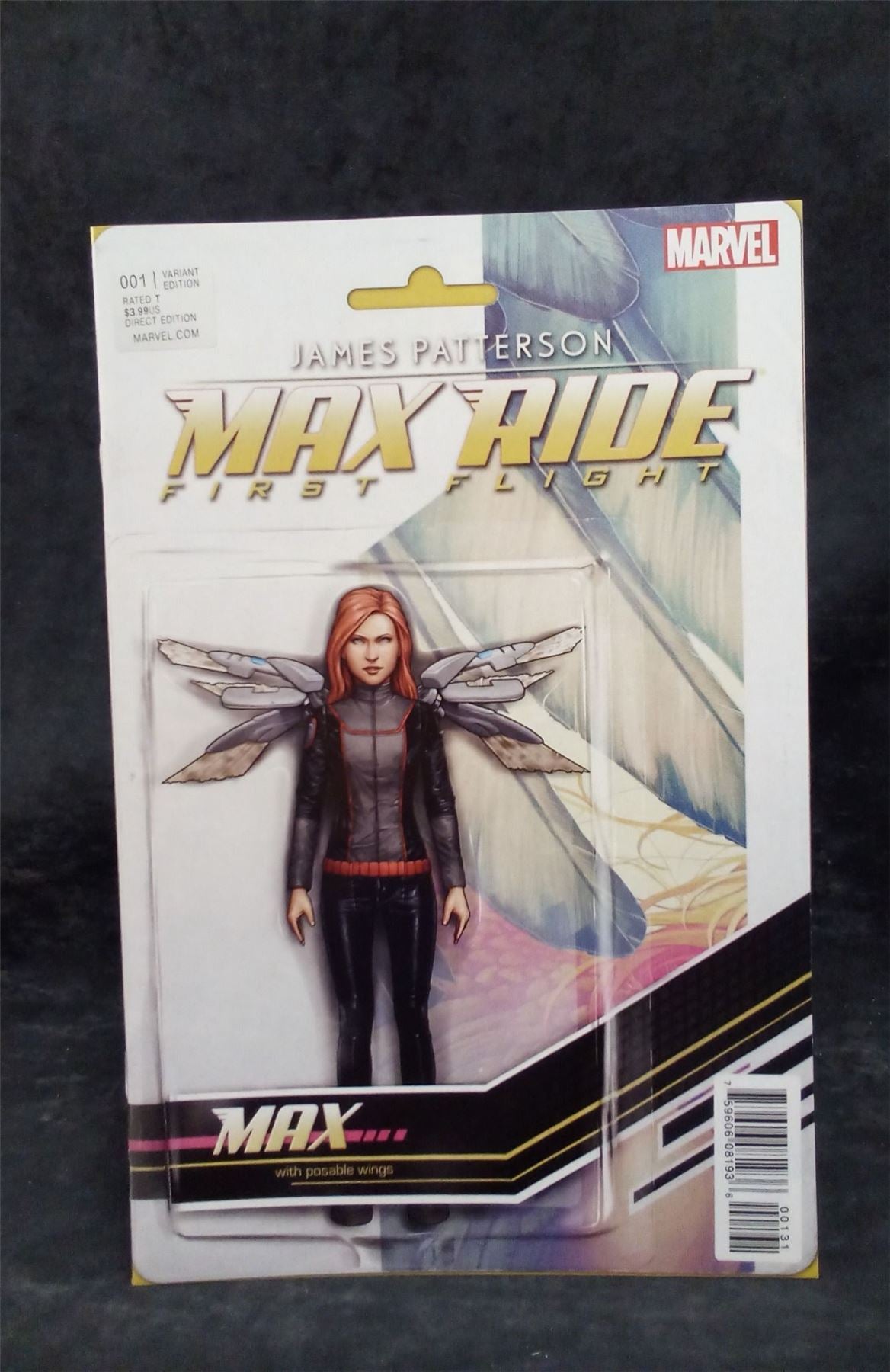 Max Ride: First Flight #1 Action Figure Cover 2015 Marvel Comics Comic Book
