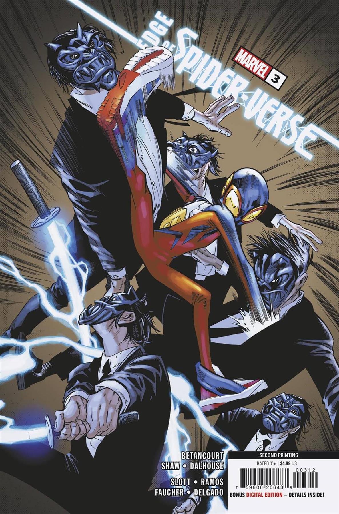 Edge Of Spider-verse #3 (of 4) 2nd Ptg Humberto Ramos Var Marvel Prh Comic Book