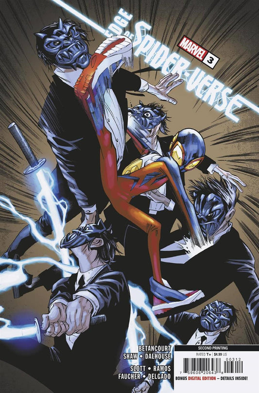 Edge Of Spider-verse #3 (of 4) 2nd Ptg Humberto Ramos Var Marvel Prh Comic Book