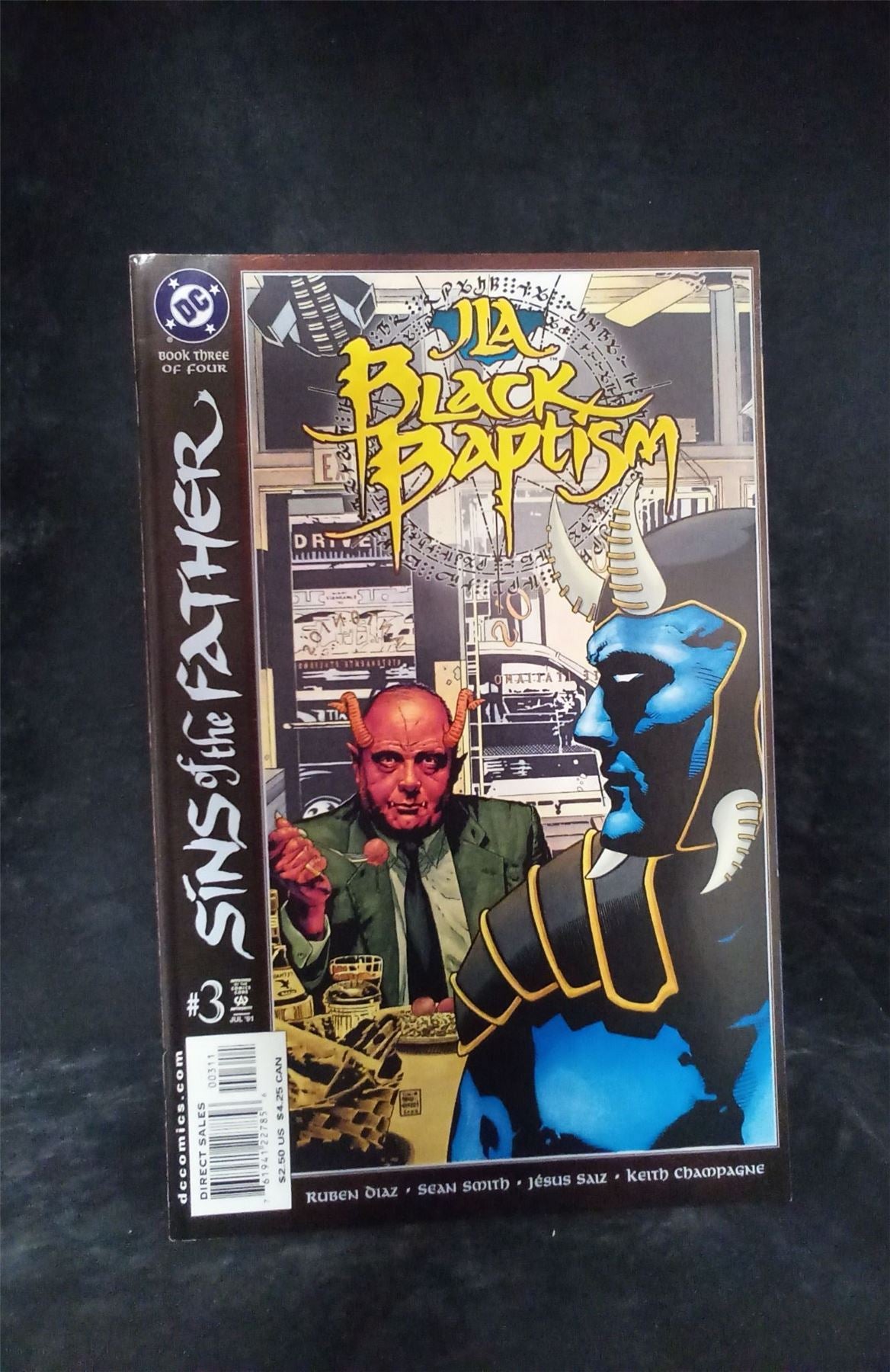 JLA: Black Baptism #3 2001 DC Comics Comic Book