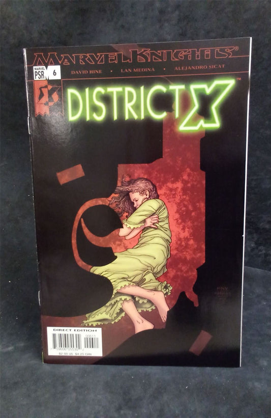 District X #6 2004 Marvel Comics Comic Book