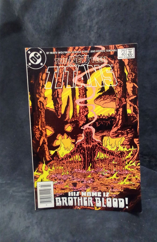 The New Teen Titans #40 1984 DC Comics Comic Book