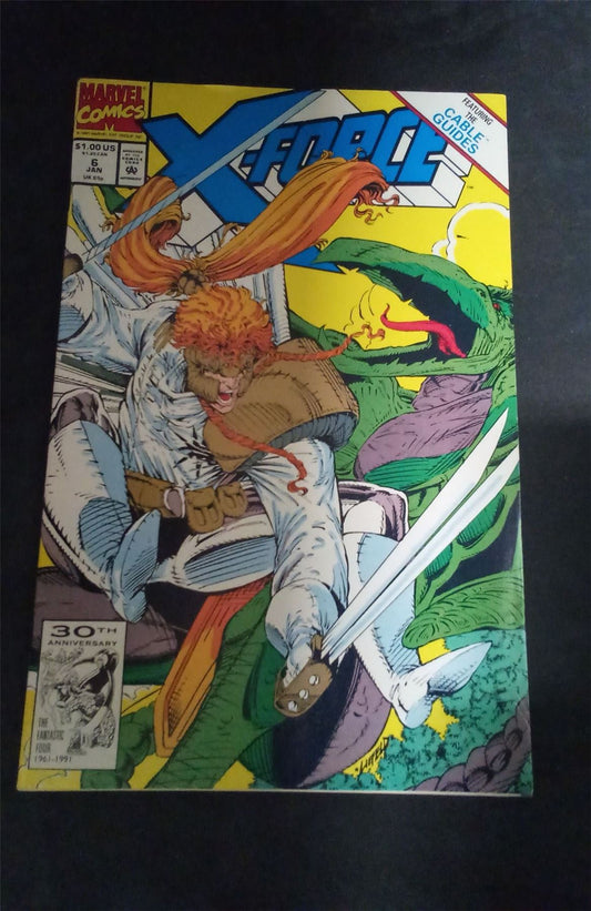 X-Force #6 1991 Marvel Comics Comic Book