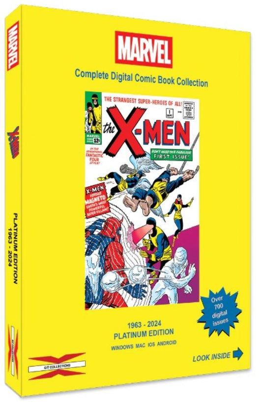 X-Men Complete Digital Comic Book Collection 1963 - 2024 Platinum Edition by GIT Collections