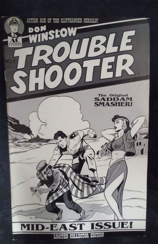 Don Winslow Troubleshooter #1 1991 AC Comics Comic Book