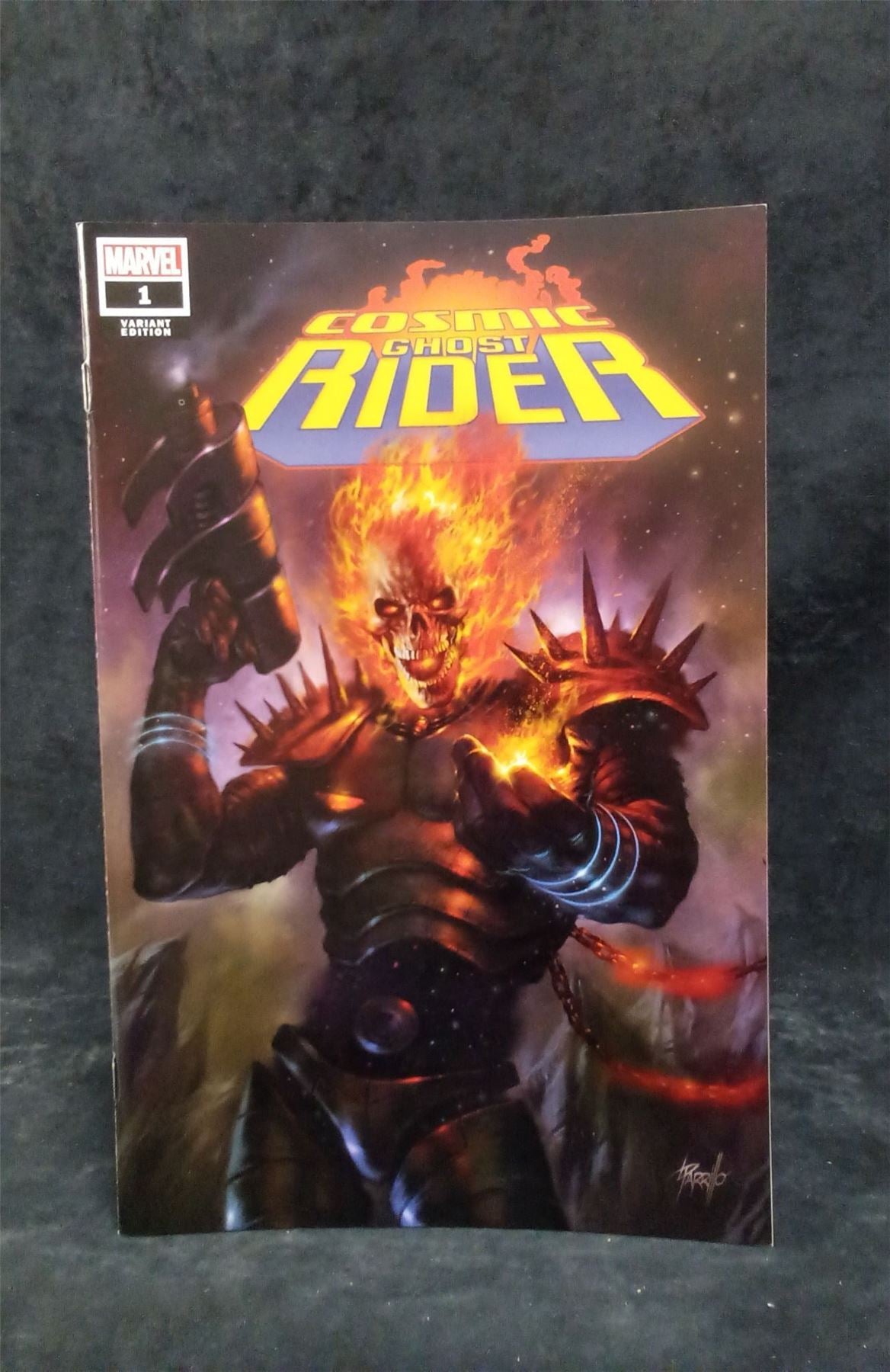 Cosmic Ghost Rider #1 Unknown Comics Parrillo Trade Variant 2018 Marvel Comics Comic Book