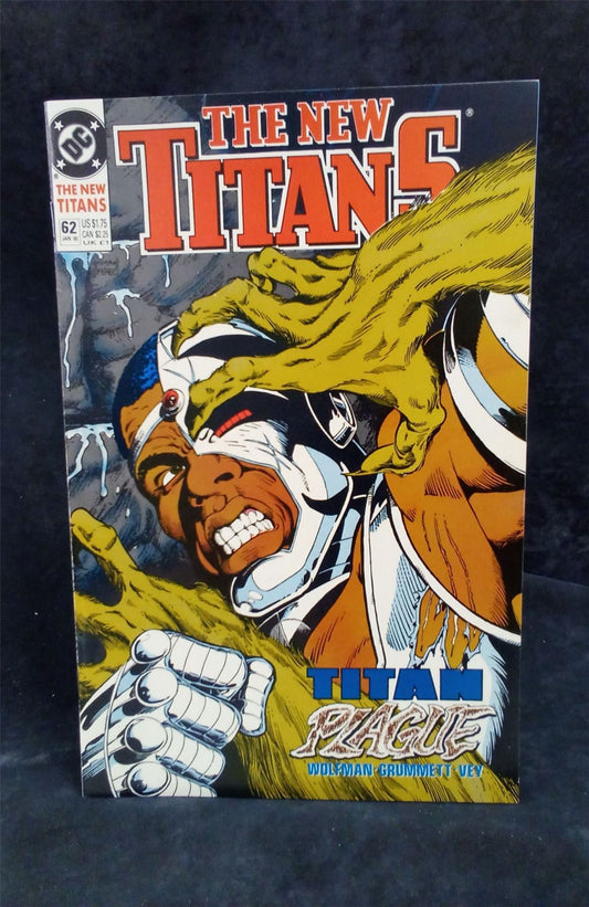 The New Titans #62 1990 DC Comics Comic Book
