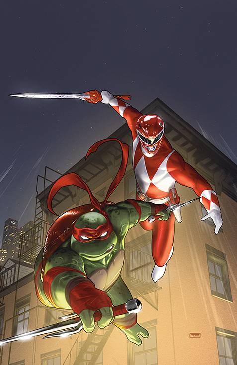 Mmpr Tmnt Ii #1 (Cvr T Unlockable Var Clarke) Boom! Studios Comic Book 2022
