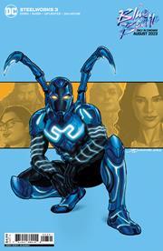 Steelworks #3 (of 6) Cvr C Joe Quinones Blue Beetle Movie Card Stock Var DC Comics Comic Book