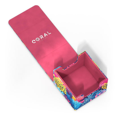 Deck Case Sidewinder 133+ Standard Coral Places Coral Garden (2025 Exclusive) By Ultimate Guard