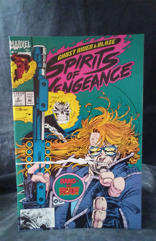 Ghost Rider/Blaze: Spirits of Vengeance #2 1992 Marvel Comics Comic Book