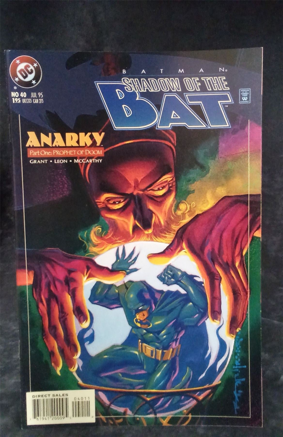 Batman: Shadow of the Bat #40 1995 DC Comics Comic Book