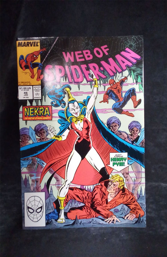 Web of Spider-Man #46 1989 Marvel Comics Comic Book