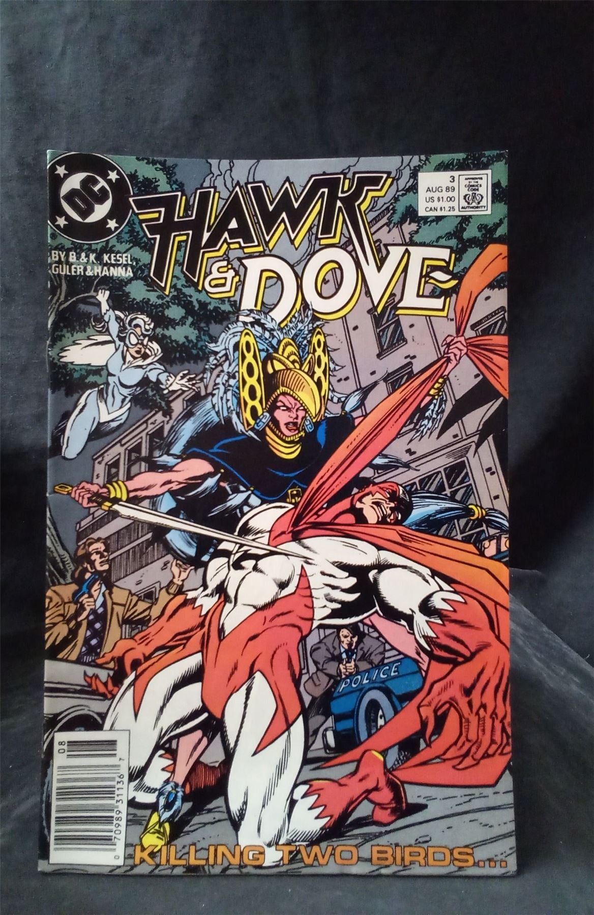 Hawk and Dove #3 1989 DC Comics Comic Book