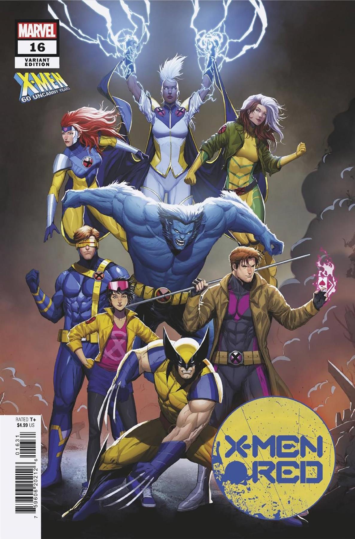 X-men Red #16 Raymond Gay X-men 60th Var (Raymond Gay X-men 60th Var) Marvel Prh Comic Book 2023