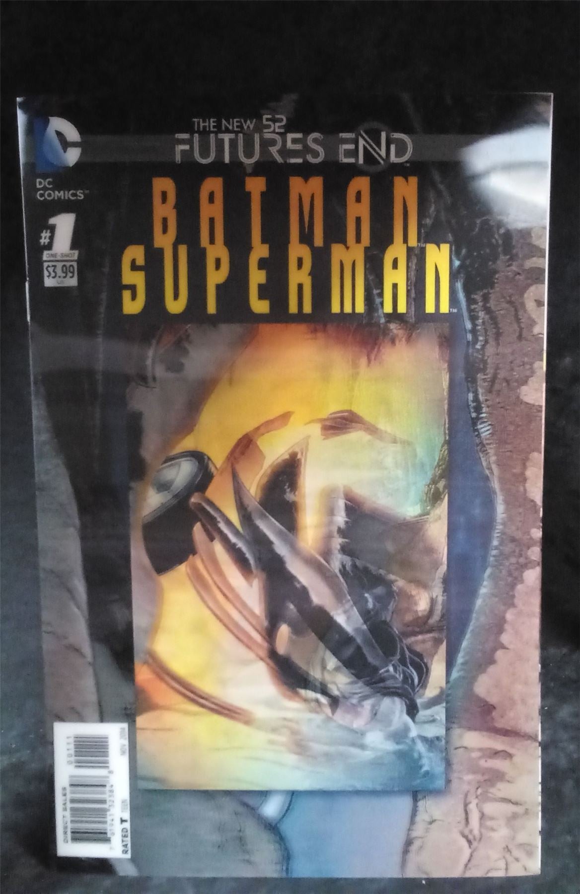 Batman/Superman: Futures End 3D Cover 2014 DC Comics Comic Book