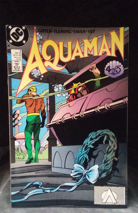 Aquaman #4 1989 DC Comics Comic Book