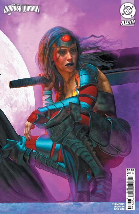 ABSOLUTE WONDER WOMAN #1 Sixth Printing Cvr B Mark Spears Connecting Card Stock Var  DC Comics Comic Book 2025