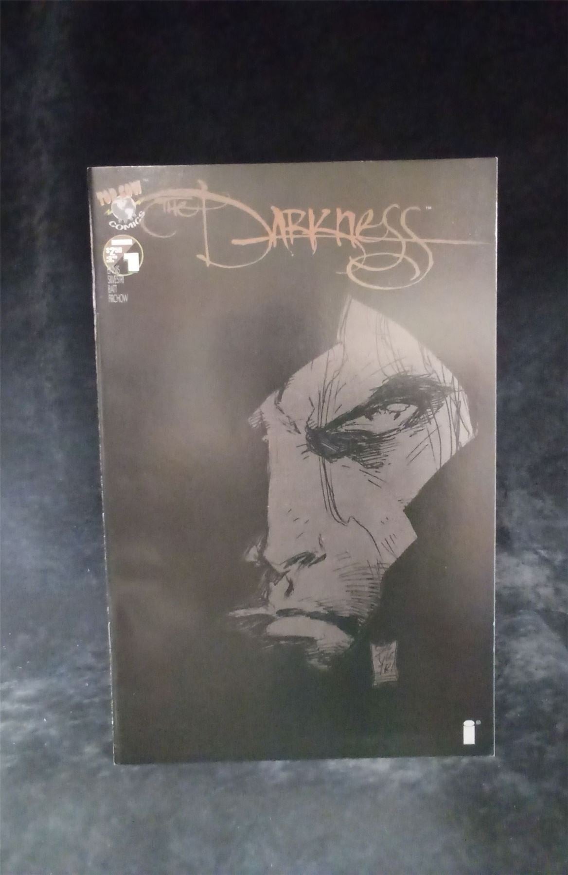 The Darkness #1 Black Cover 1996 Image Comics Comic Book
