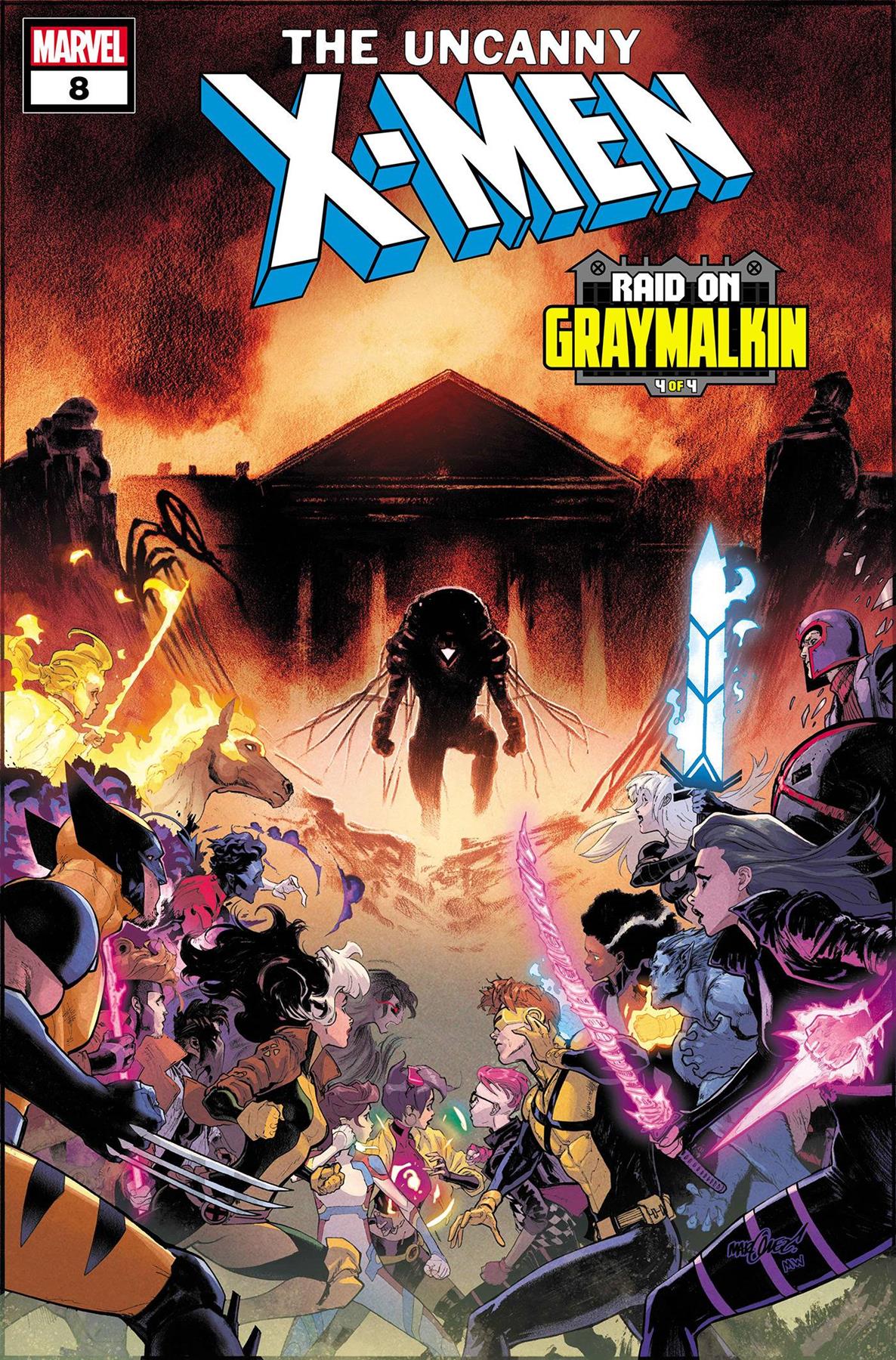 Uncanny X-men #8  Marvel Prh Comic Book 2025