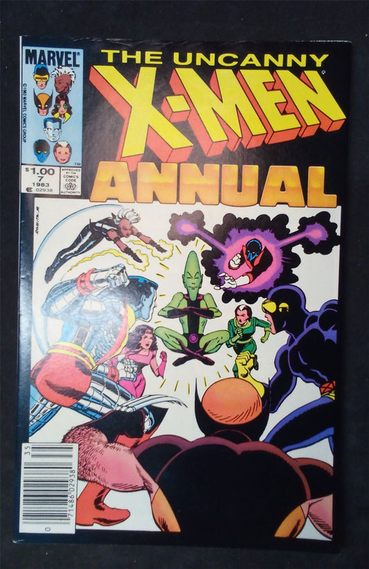 X-Men Annual #7 Newsstand Edition 1983 marvel Comic Book