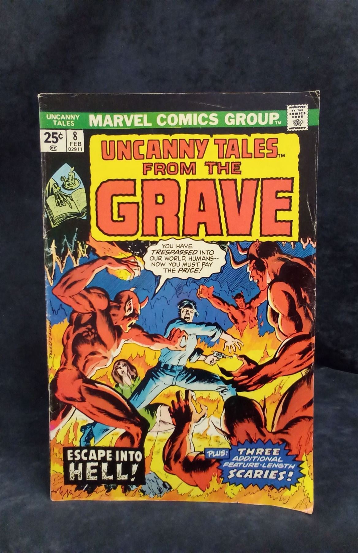 Uncanny Tales #8 1975 Marvel Comics Comic Book
