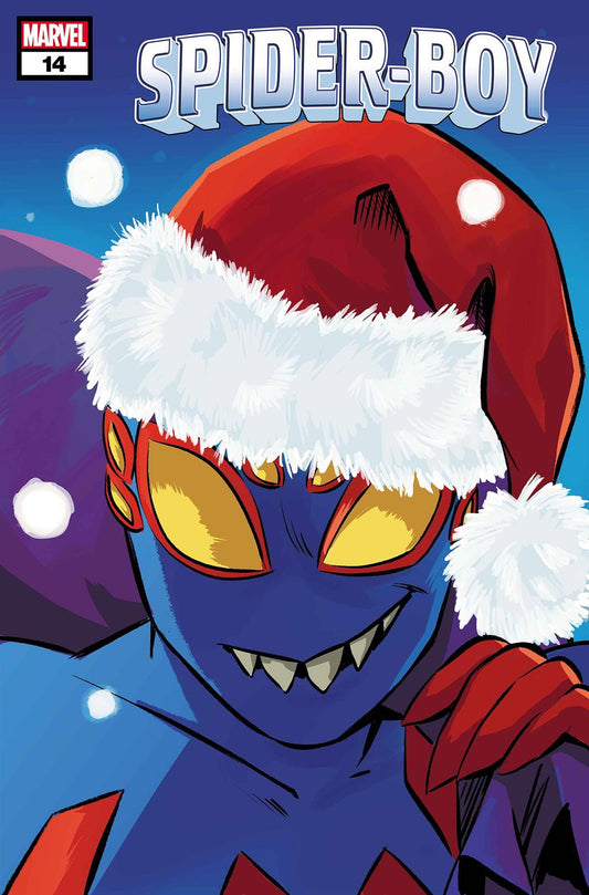 Spider-boy #14 Natacha Bustos Winter Holiday Var Natacha Bustos Winter Holiday Var Marvel Prh Comic Book 2024