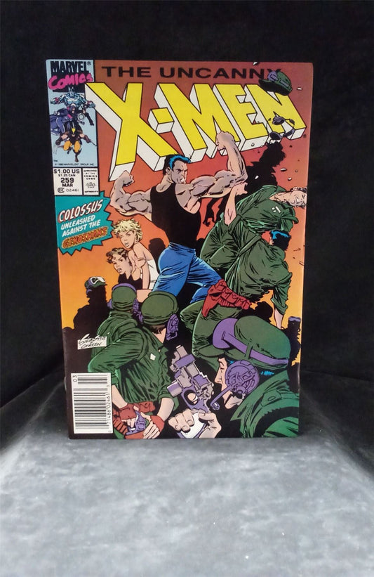 The Uncanny X-Men #259 1990 Marvel Comics Comic Book