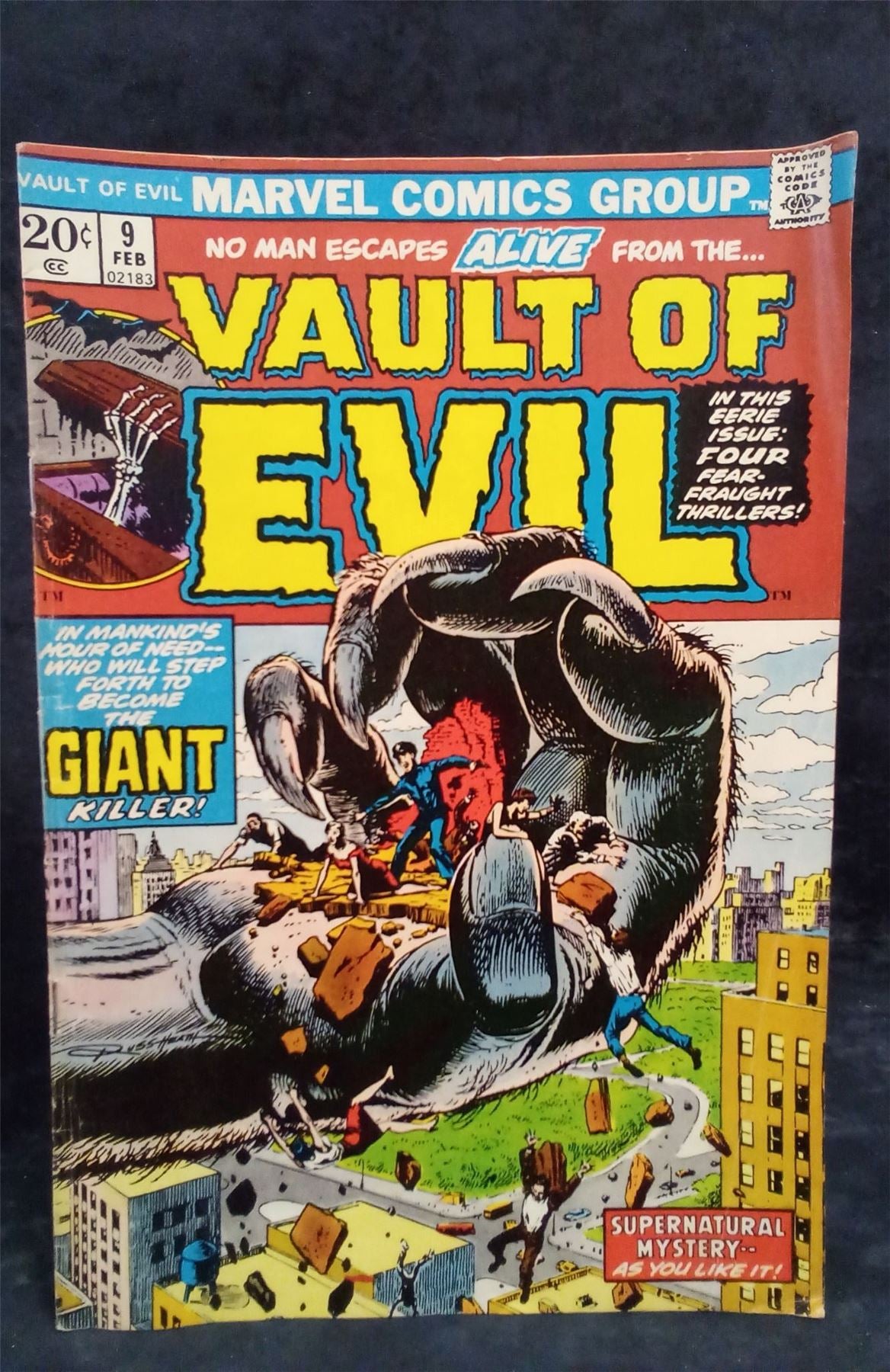 Vault of Evil #9 1974 Marvel Comics Comic Book
