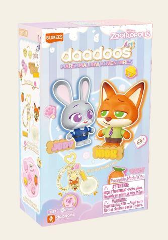 Blokees Zootopia Art Series 01 - Marshmallow Adventures Buildable Phone Strap Blind Box by Blokees