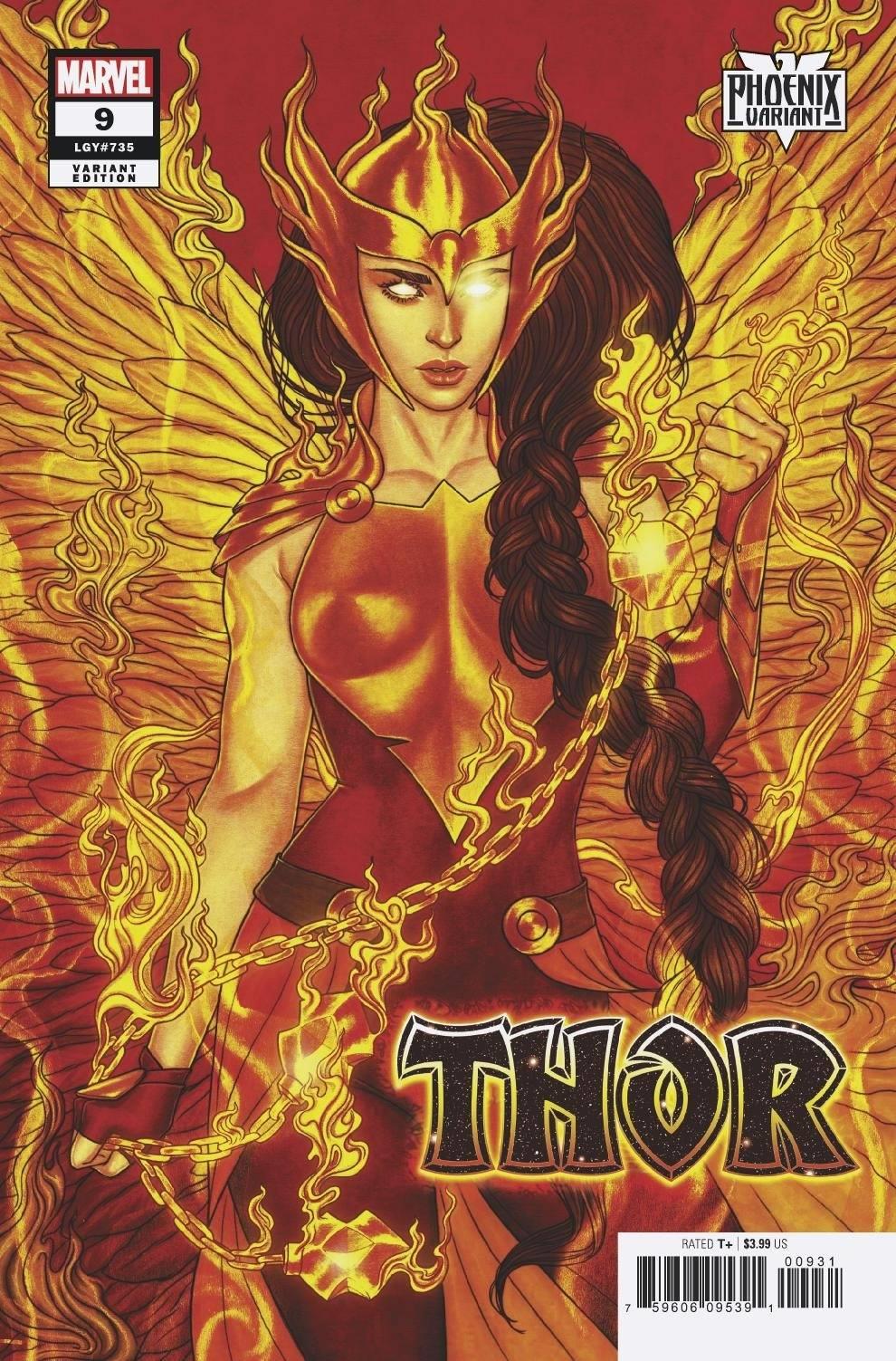 Thor #9 Frison Valkyrie Phoenix Var (Frison Valkyrie Phoenix Var) Marvel Comics Comic Book 2020