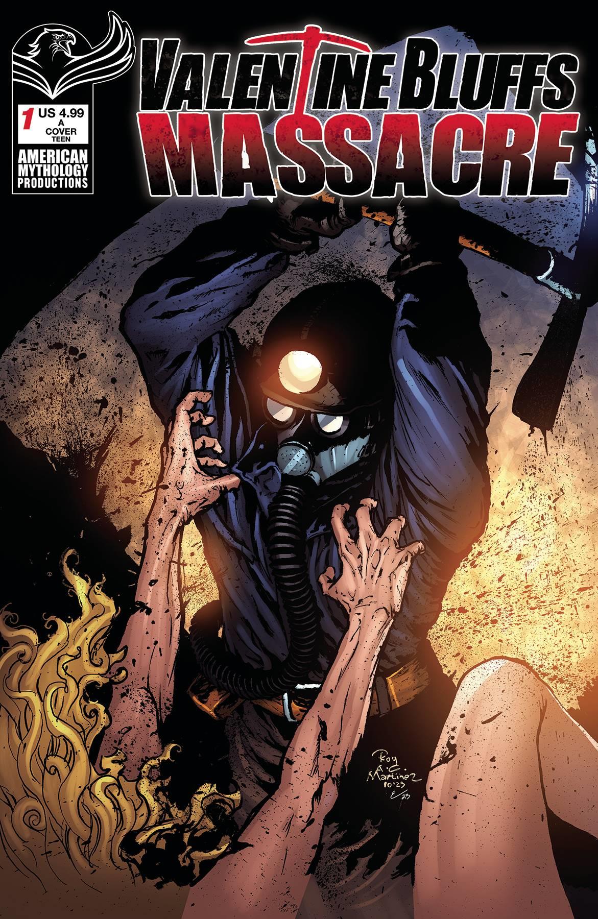 Valentine Bluffs Massacre #1 Cvr A Martinez (mr) American Mythology Productions Comic Book