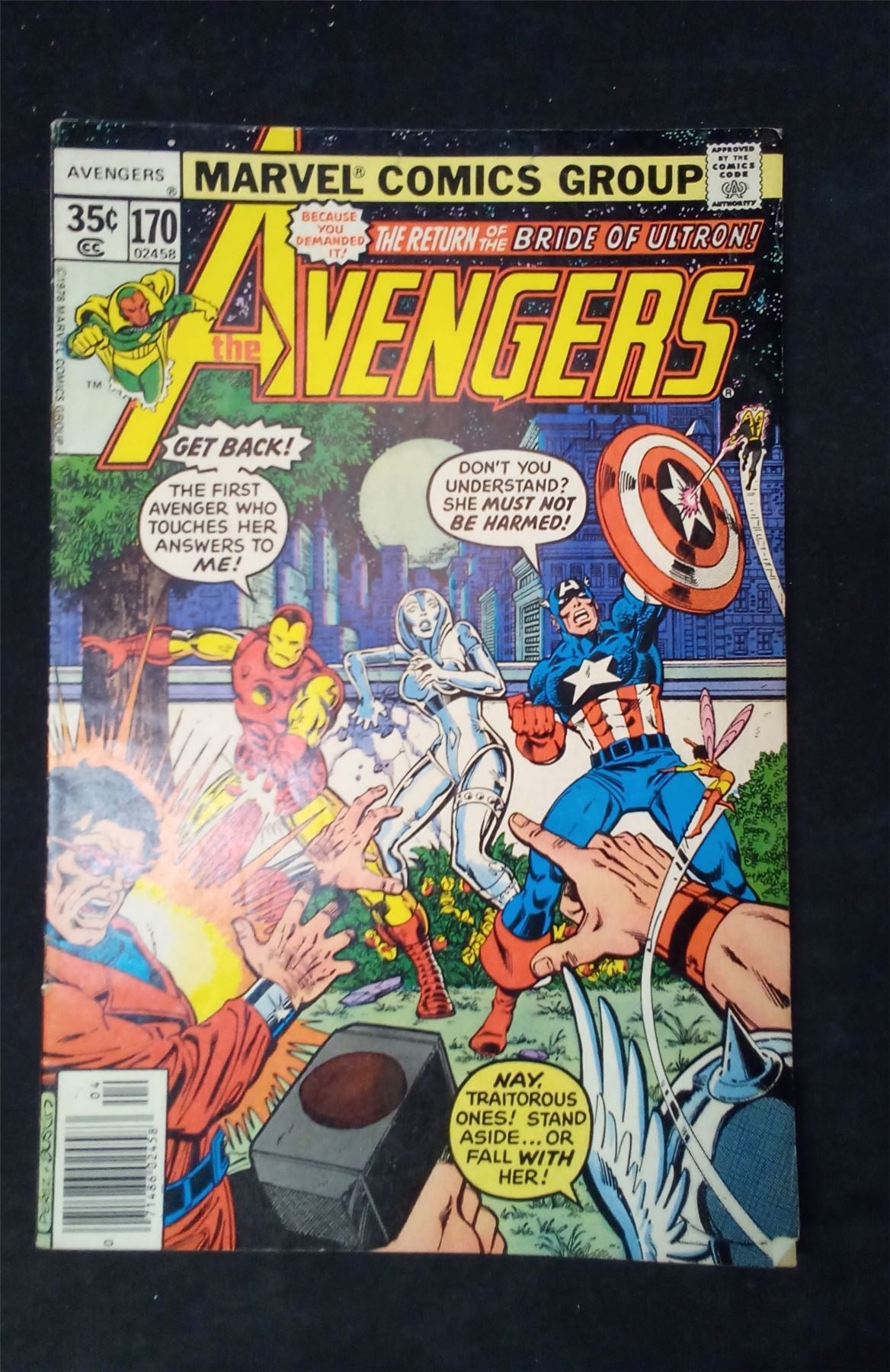 The Avengers #170 1978 Marvel Comics Comic Book – JAF Comics