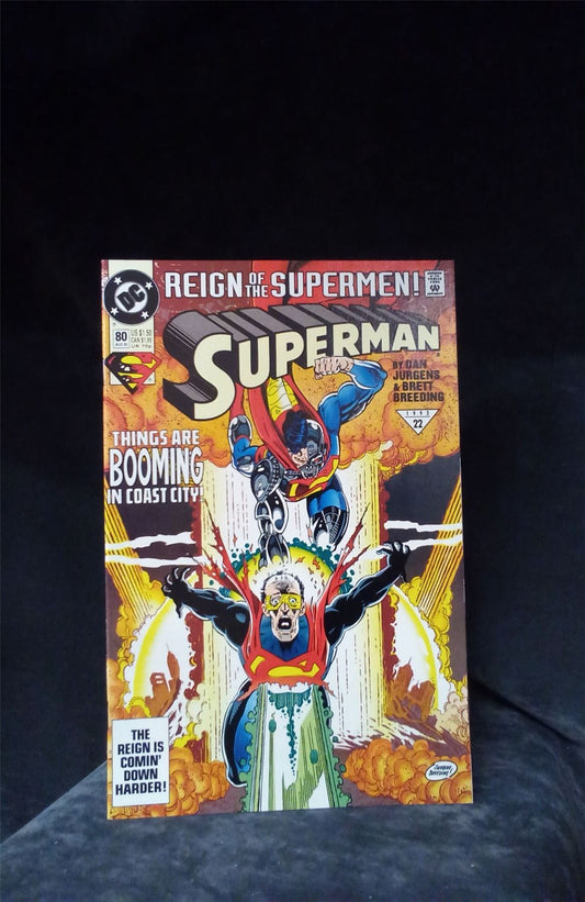 Superman #80 1993 DC Comics Comic Book