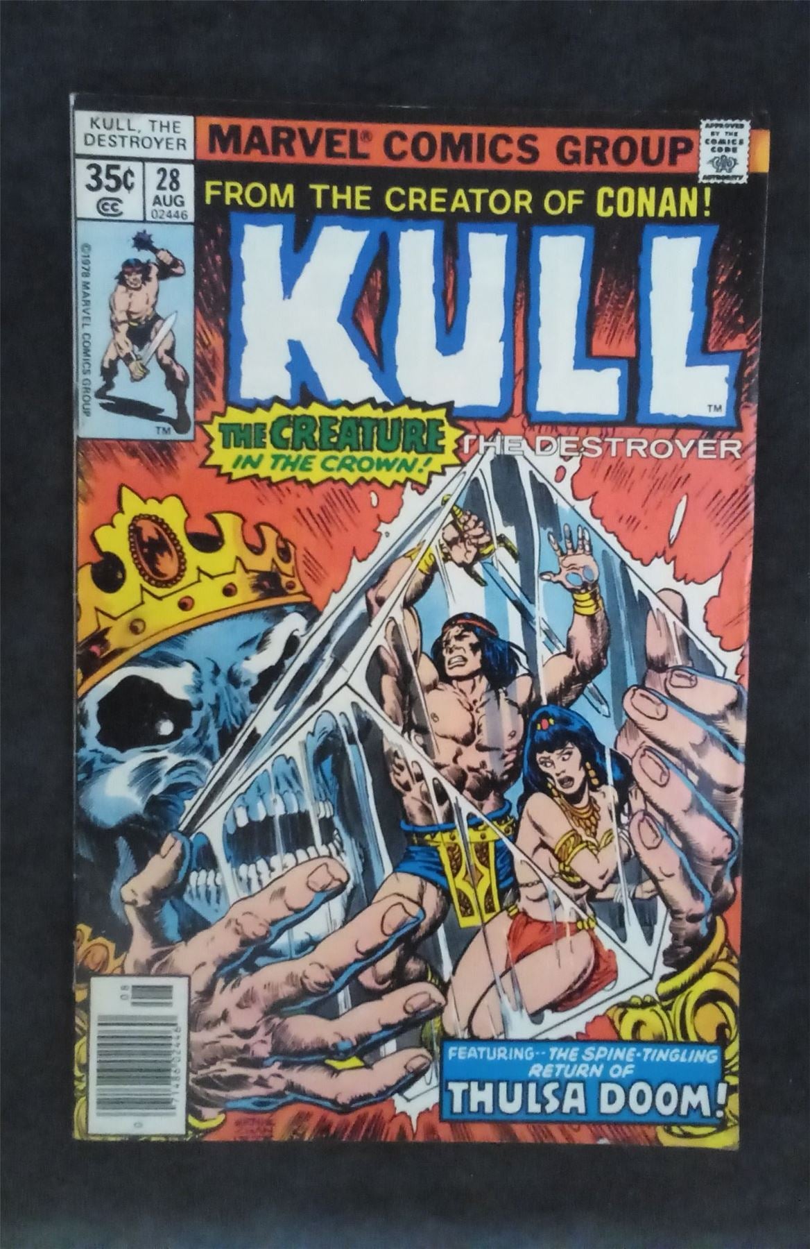 Kull the Destroyer #28 1978 marvel Comic Book