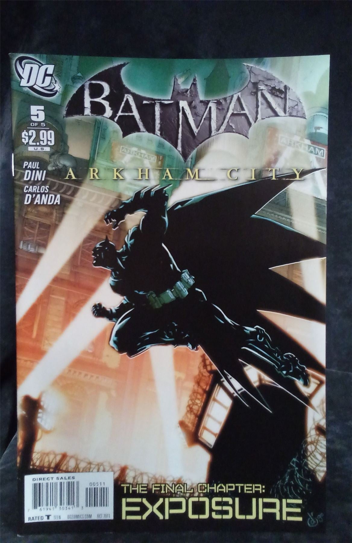 Batman: Arkham City #5 2011 DC Comics Comic Book
