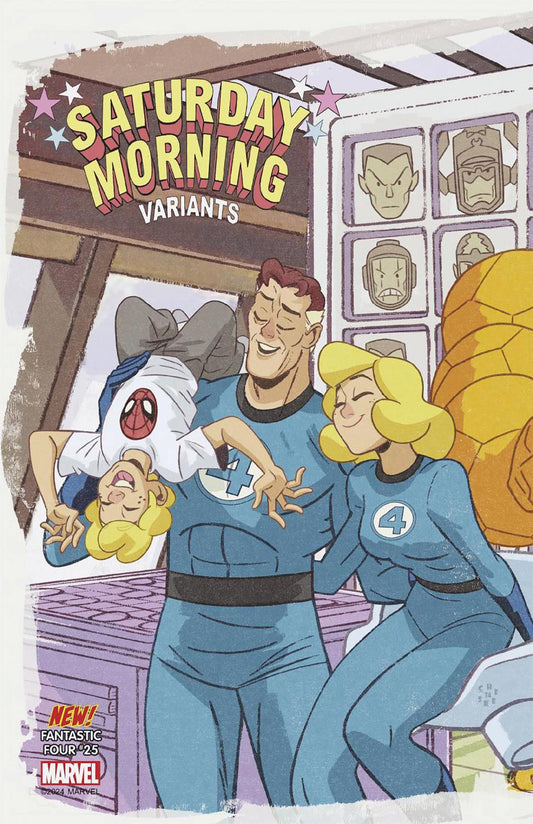 Fantastic Four #25 Galloway Saturday Morning Connect Var Galloway Saturday Morning Connect Var Marvel Prh Comic Book 2024