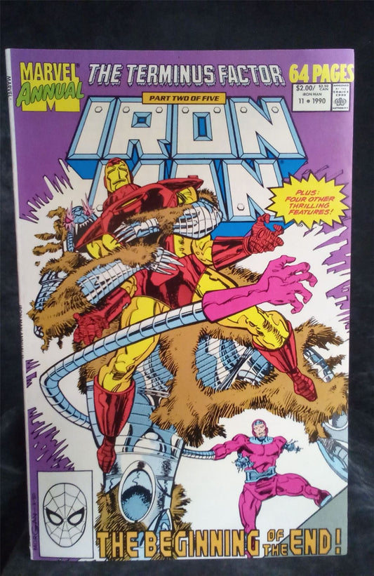 Iron Man Annual #11 1990 Marvel Comics Comic Book