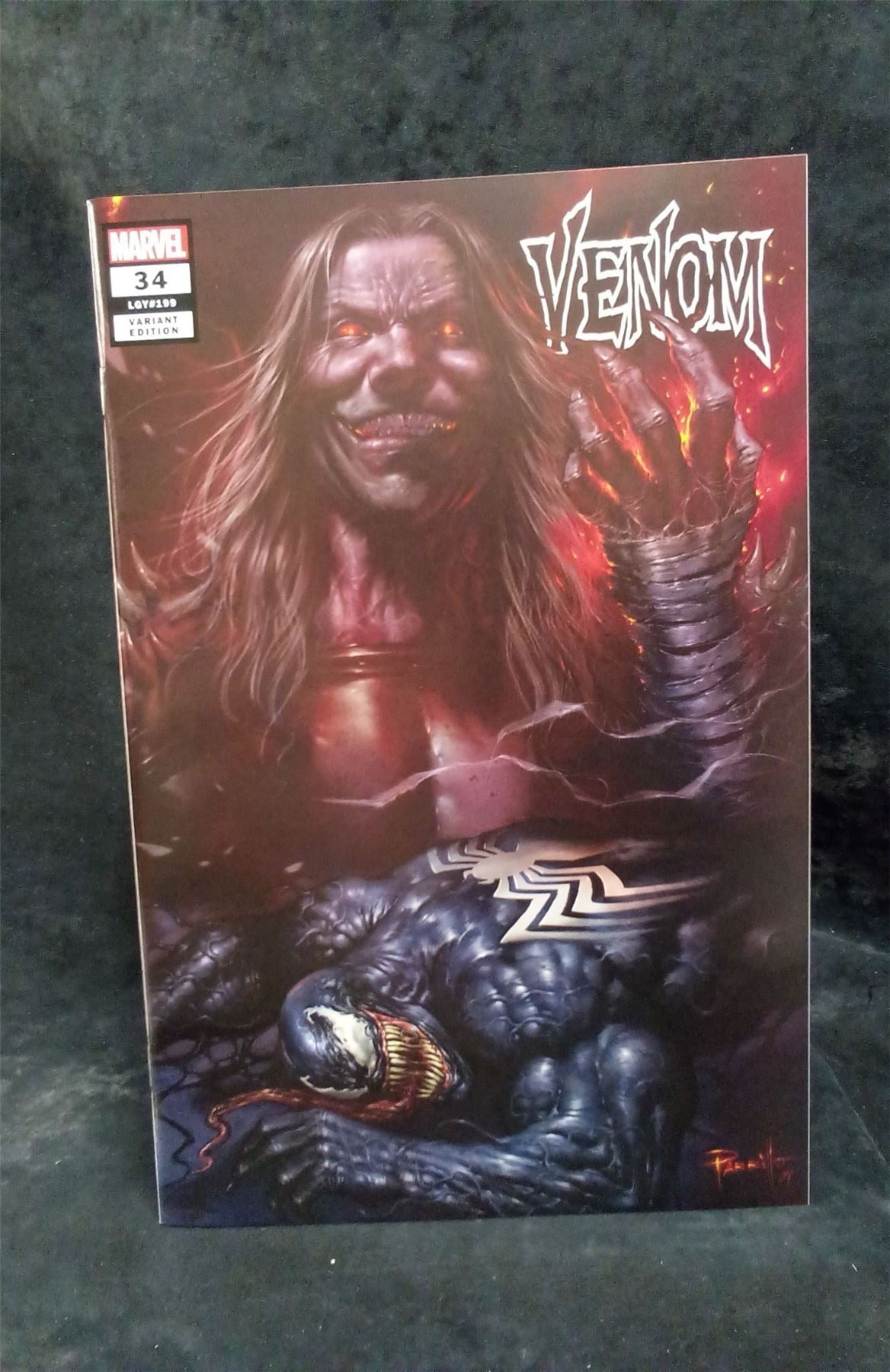 Venom #34 2021 Parrillo Devil Dog Exclusive Variant Marvel Comics Comic Book