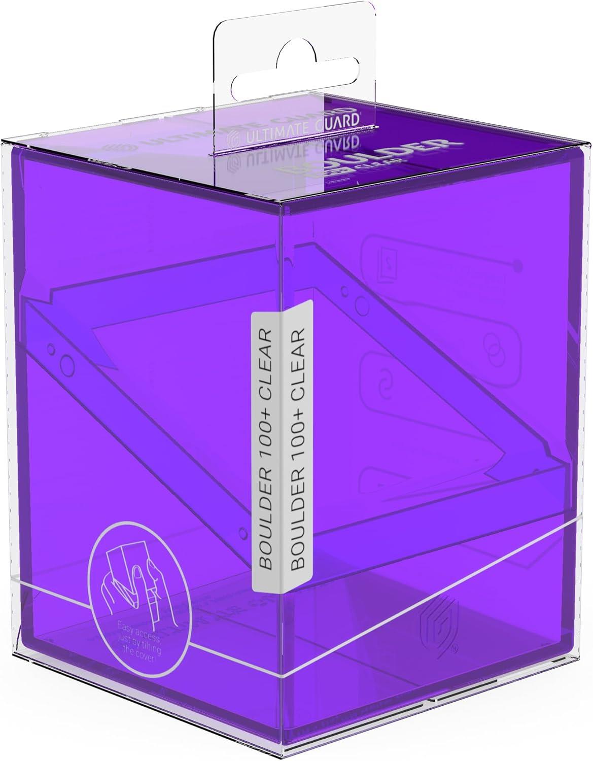 Ultimate Guard Deck Case - Boulder 100+ Clear - Amethyst