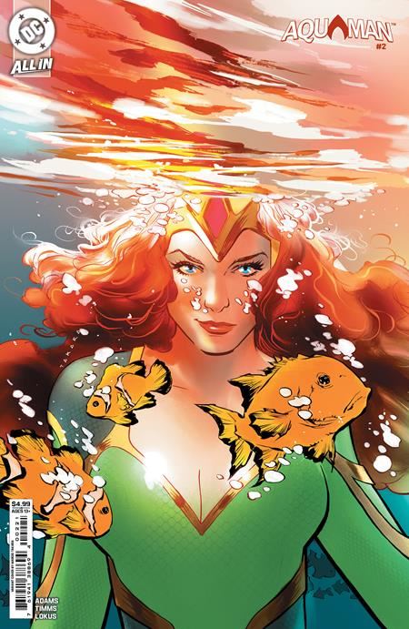 Aquaman #2 Cvr B Marcio Takara Card Stock Var  DC Comics Comic Book 2025