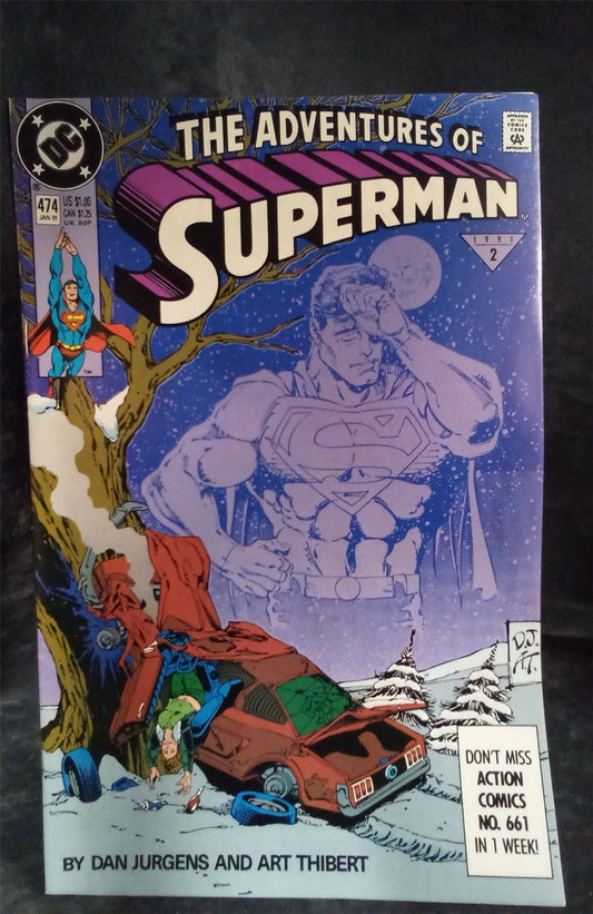 Adventures of Superman #474 1991 DC Comics Comic Book
